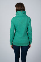 Hestia Duck Egg Green Full-Zip Sweatshirt