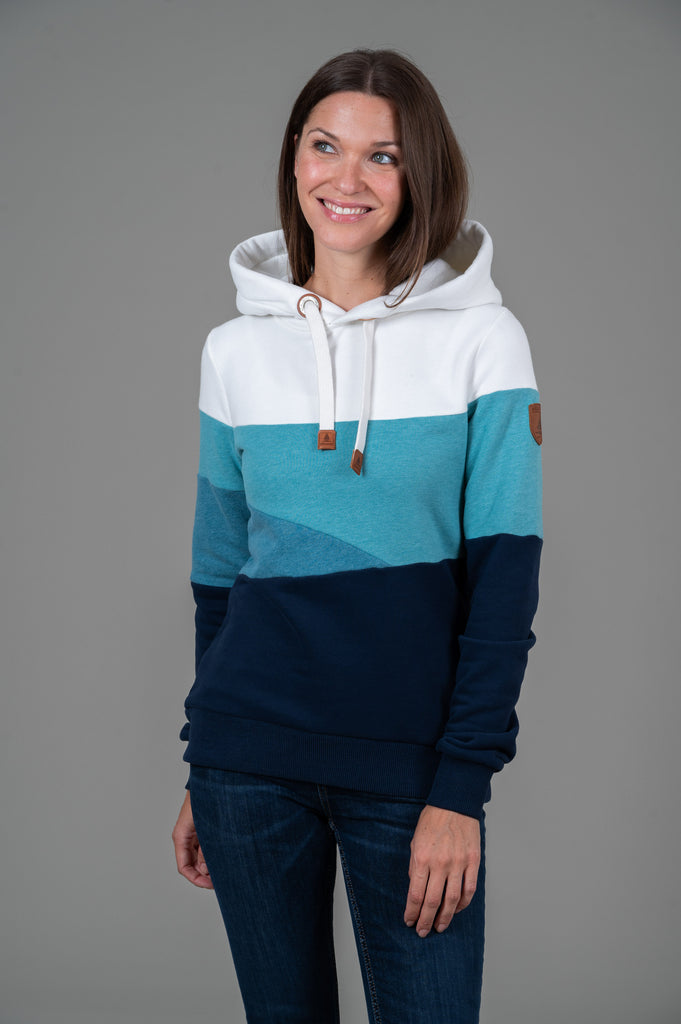 あおばくん着用 WORMHOLE HOODIED KNIT BLUE あおばくん着用 WORMHOLE HOODIED KNIT BLUE