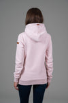 Jas Sepia Rose Button Neck Hoodie