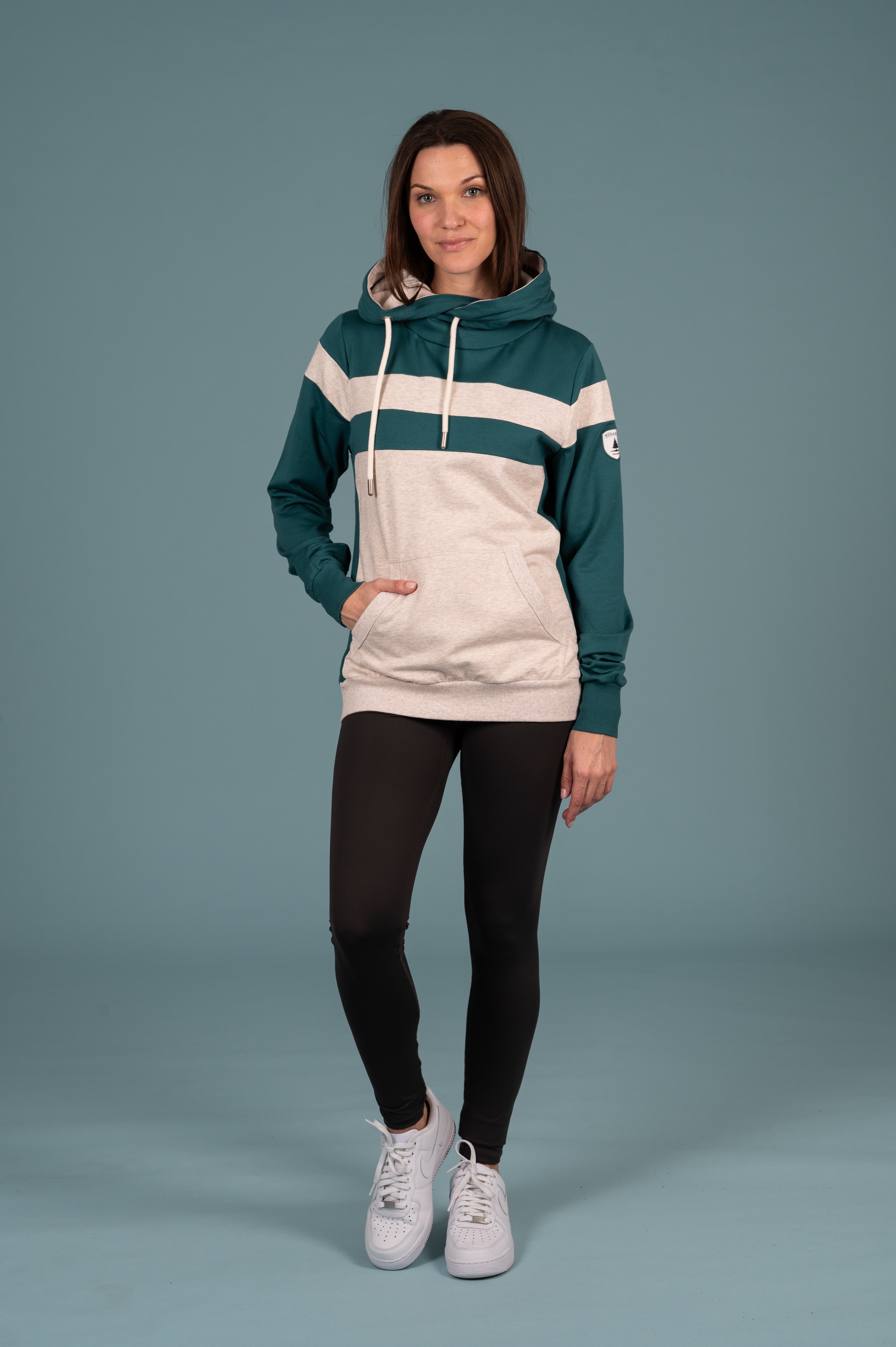 Dee-dee Lux Teal Mix Hoodie Secondary image