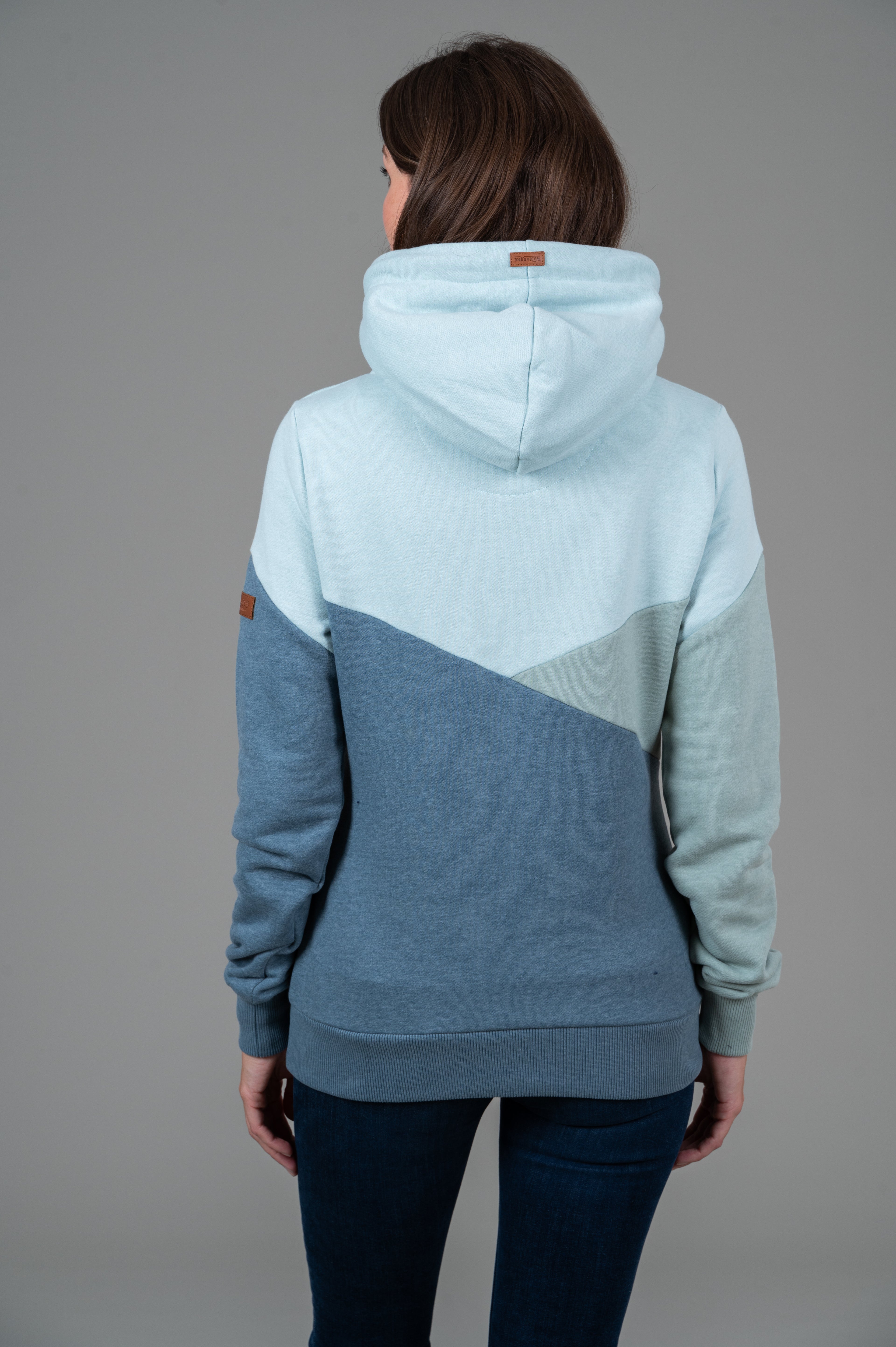 Roxy Capri Blue Mix Half-Zip Hoodie