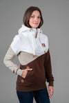 Roxy Mahogany Mix Half-Zip Hoodie