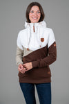 Roxy Mahogany Mix Half-Zip Hoodie