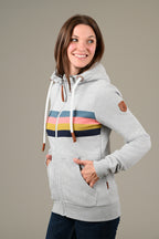 Seastar Light Heather Grey Full-Zip Hoodie