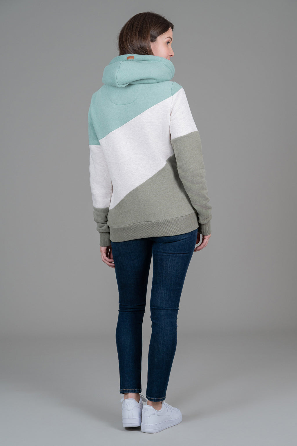 Selene Leaf Green Mix Hoodie