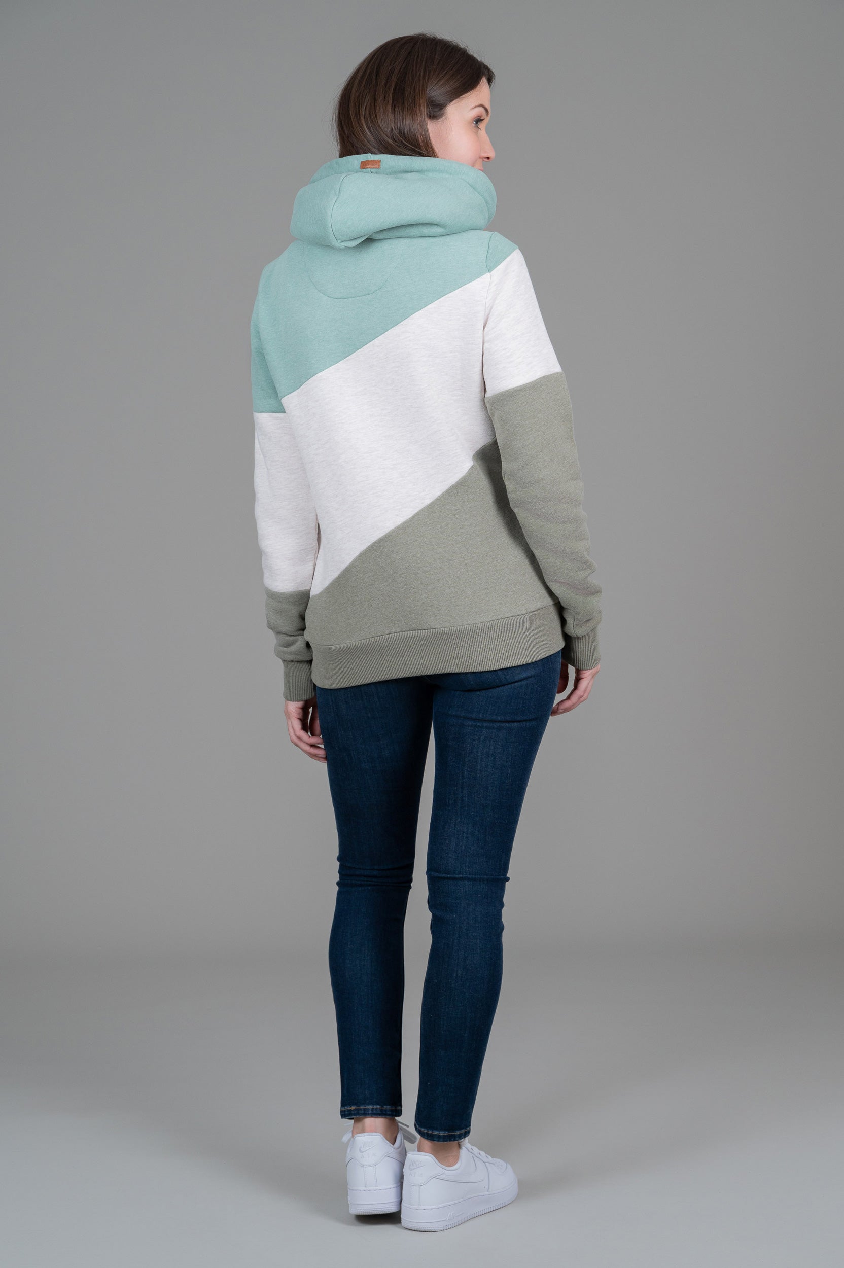 Selene Leaf Green Mix Hoodie
