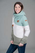 Selene Leaf Green Mix Hoodie