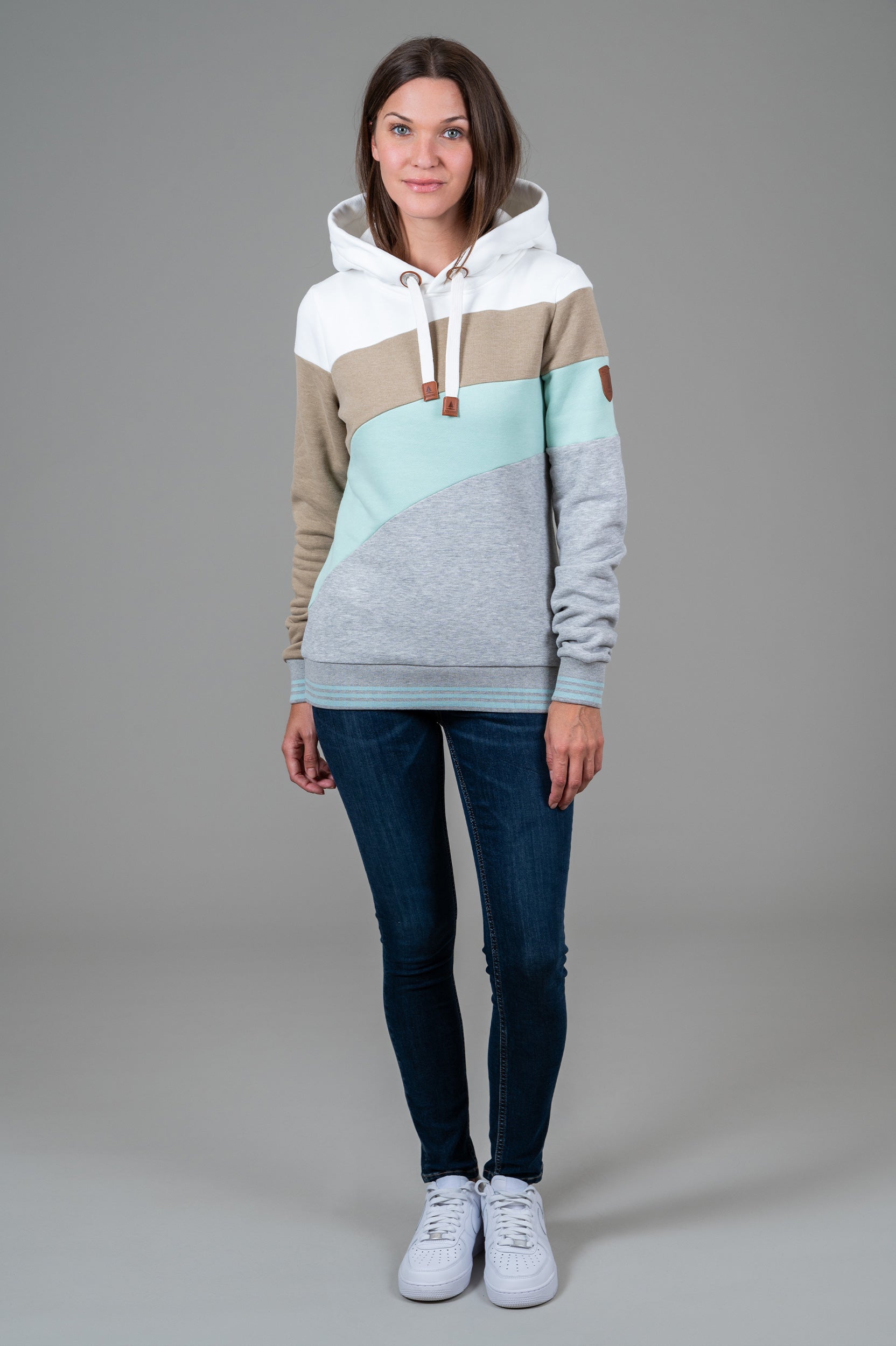 Spira Colorblock Hoodie Spearmint Secondary image