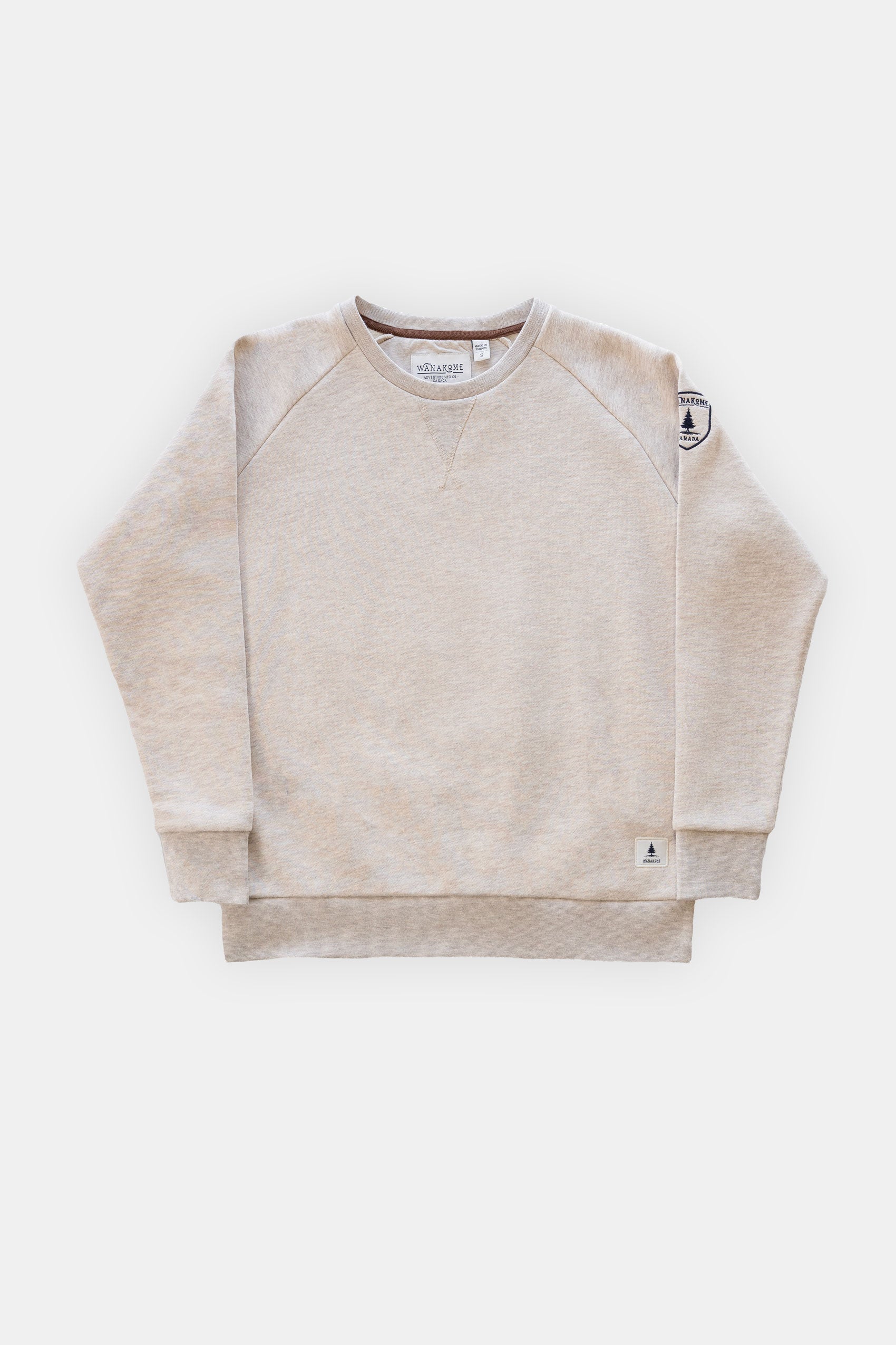 Alayah Heather Oatmeal Sweatshirt Main image