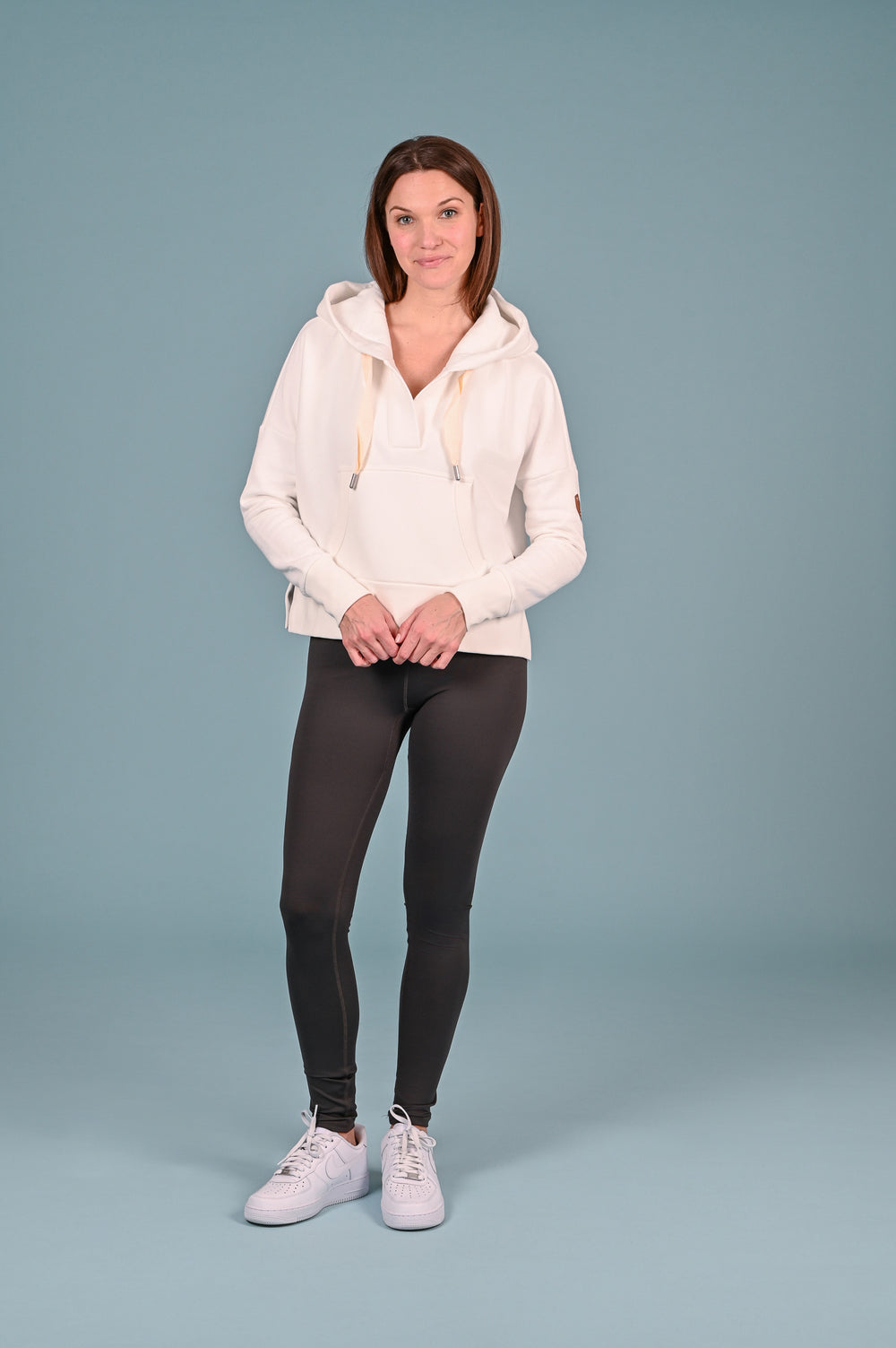 Wanakome Womens Aksu Hoodie Ivory