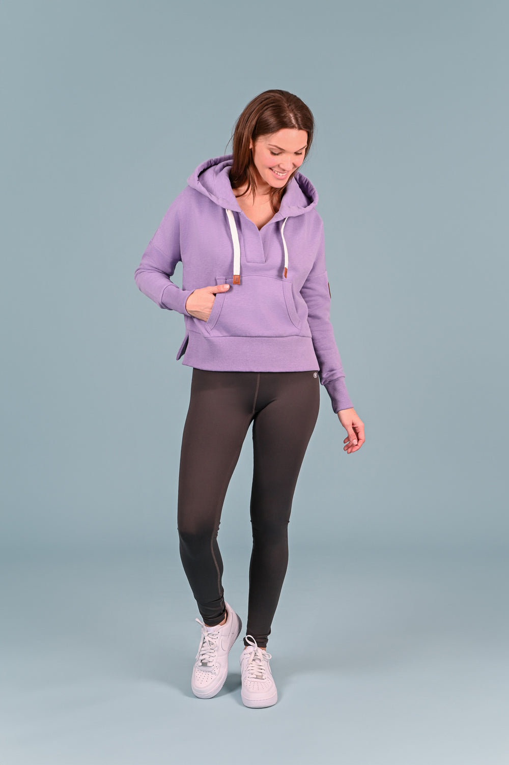 Wanakome Women's Aksu Hoodie in Lavender