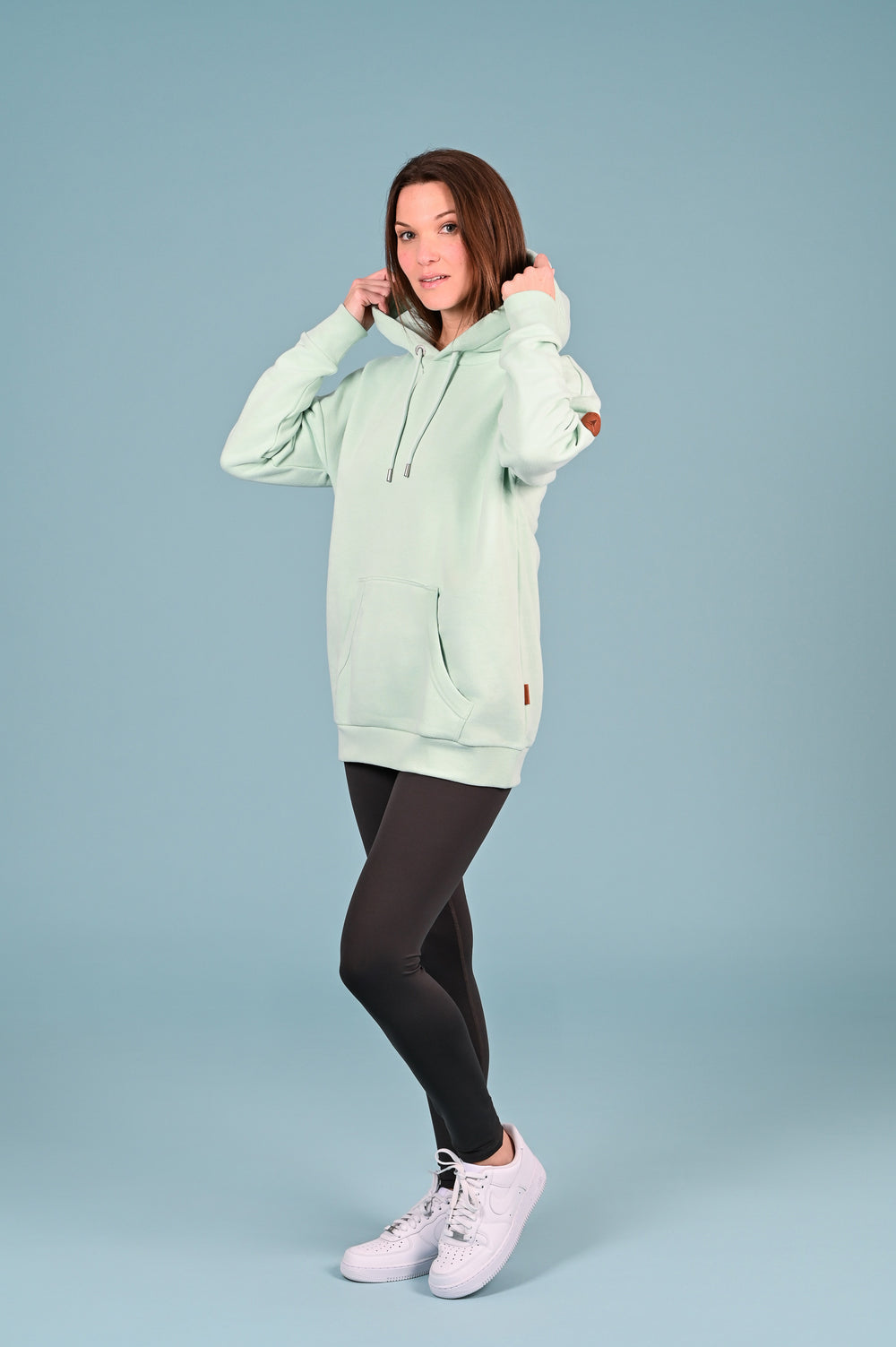 Wanakome women's oversized Billie2 Cucumber Hoodie