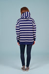 Wanakome women's hoodie Billie2 Twilight Stripe Hoodie