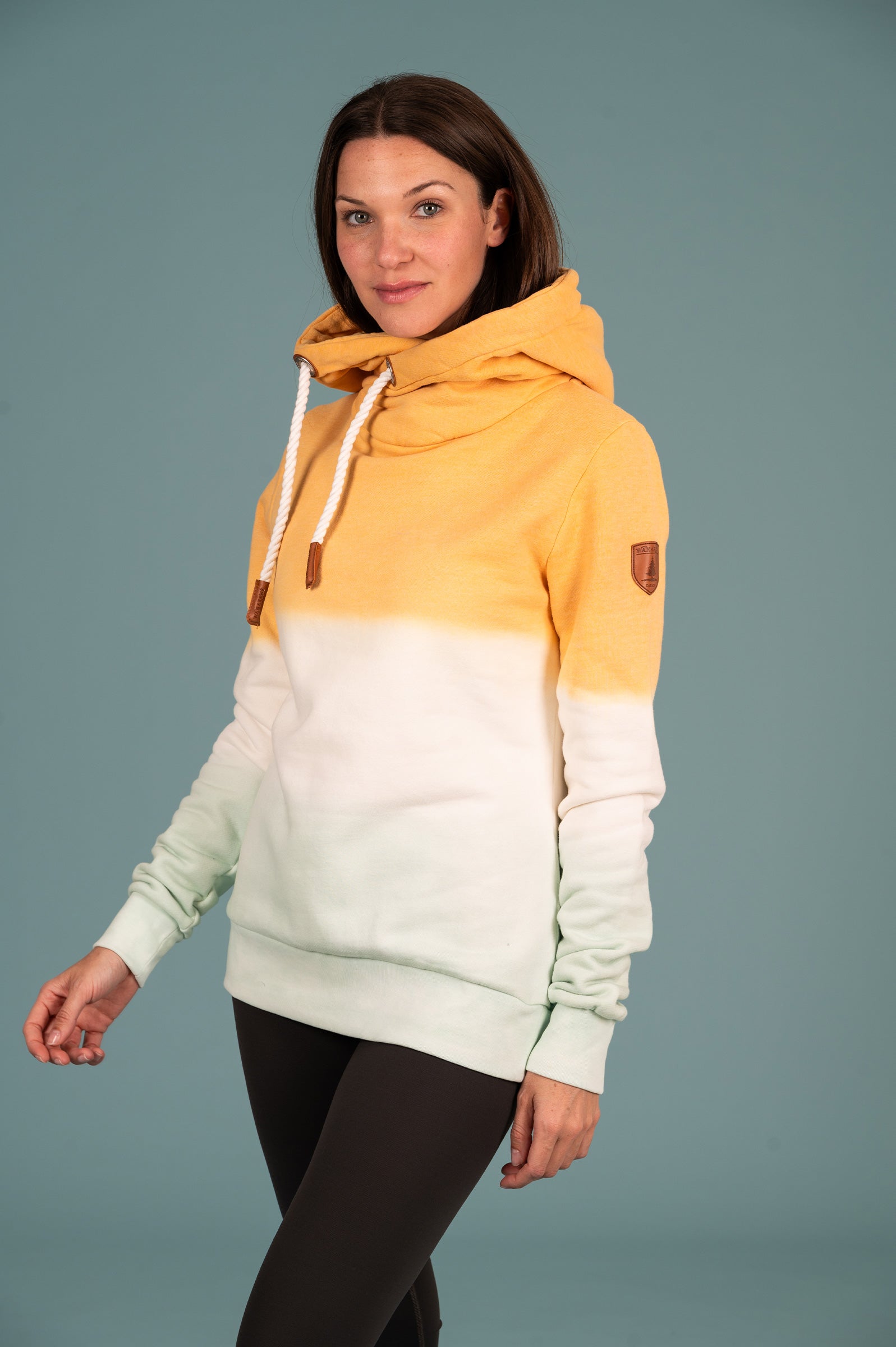 Serena Dip Dye Hoodie Cookie Mix Main image