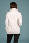 Wanakome Julissa Women's High Neck Sweatshirt in Ivory