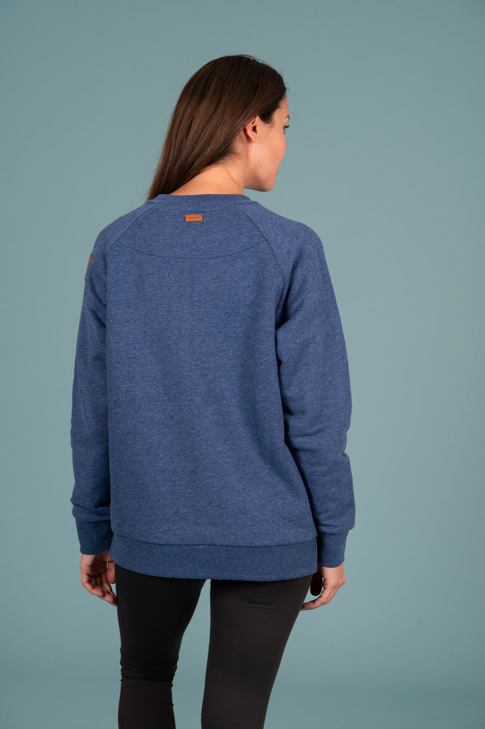 Women's Kimia Bandana Sweatshirt in Indigo