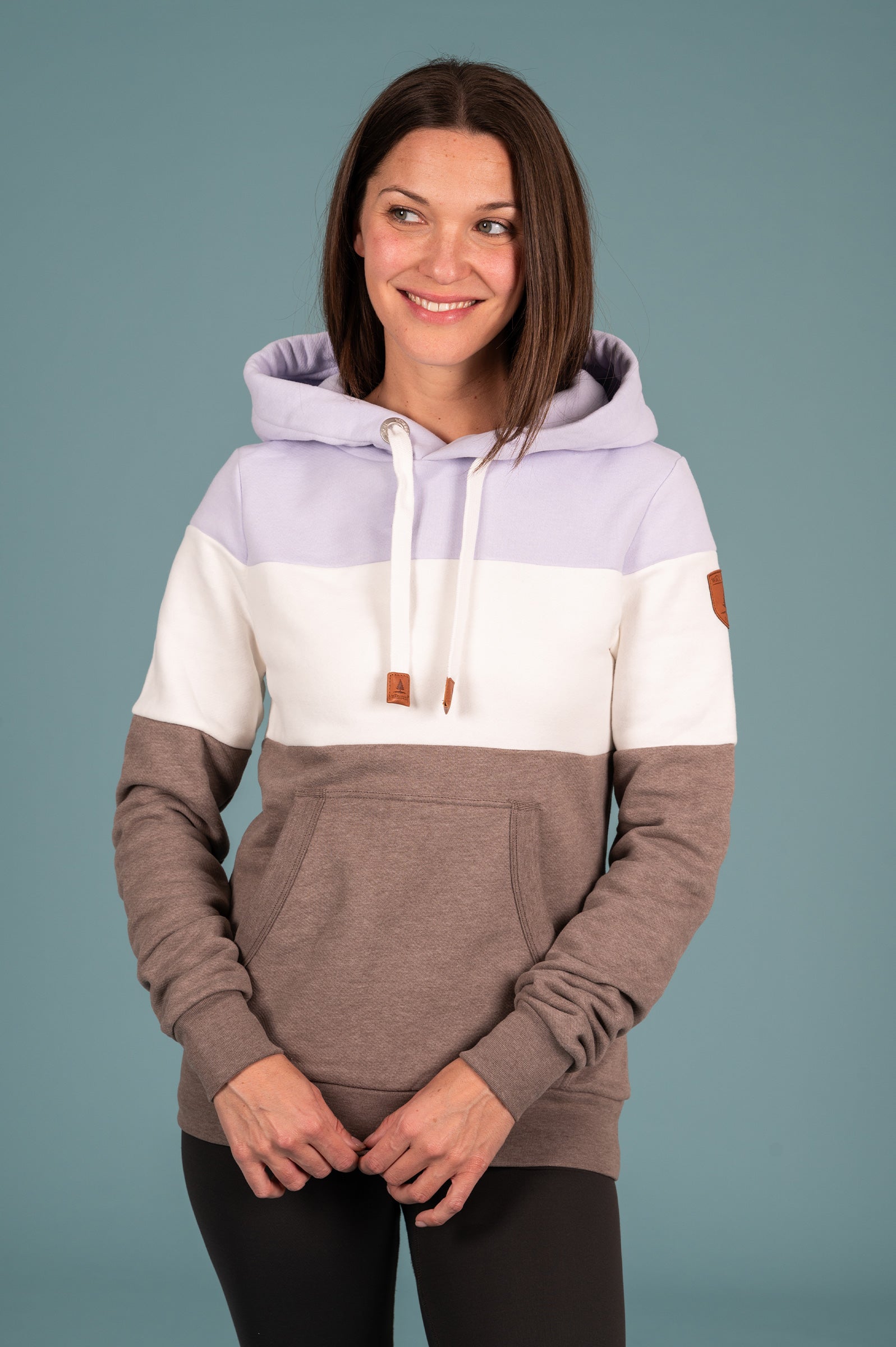 Wanakome Women's Lucia Hoodie in Iris Mix Image principale