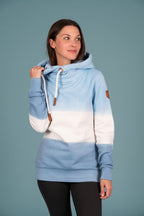Serena Dip Dye Hoodie Sapphire Mix
