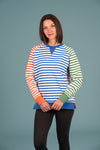 Women's Panna Multi-Stripe Sweatshirt