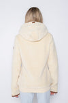 Taylor Sherpa Oatmeal Half-Zip Hoodie