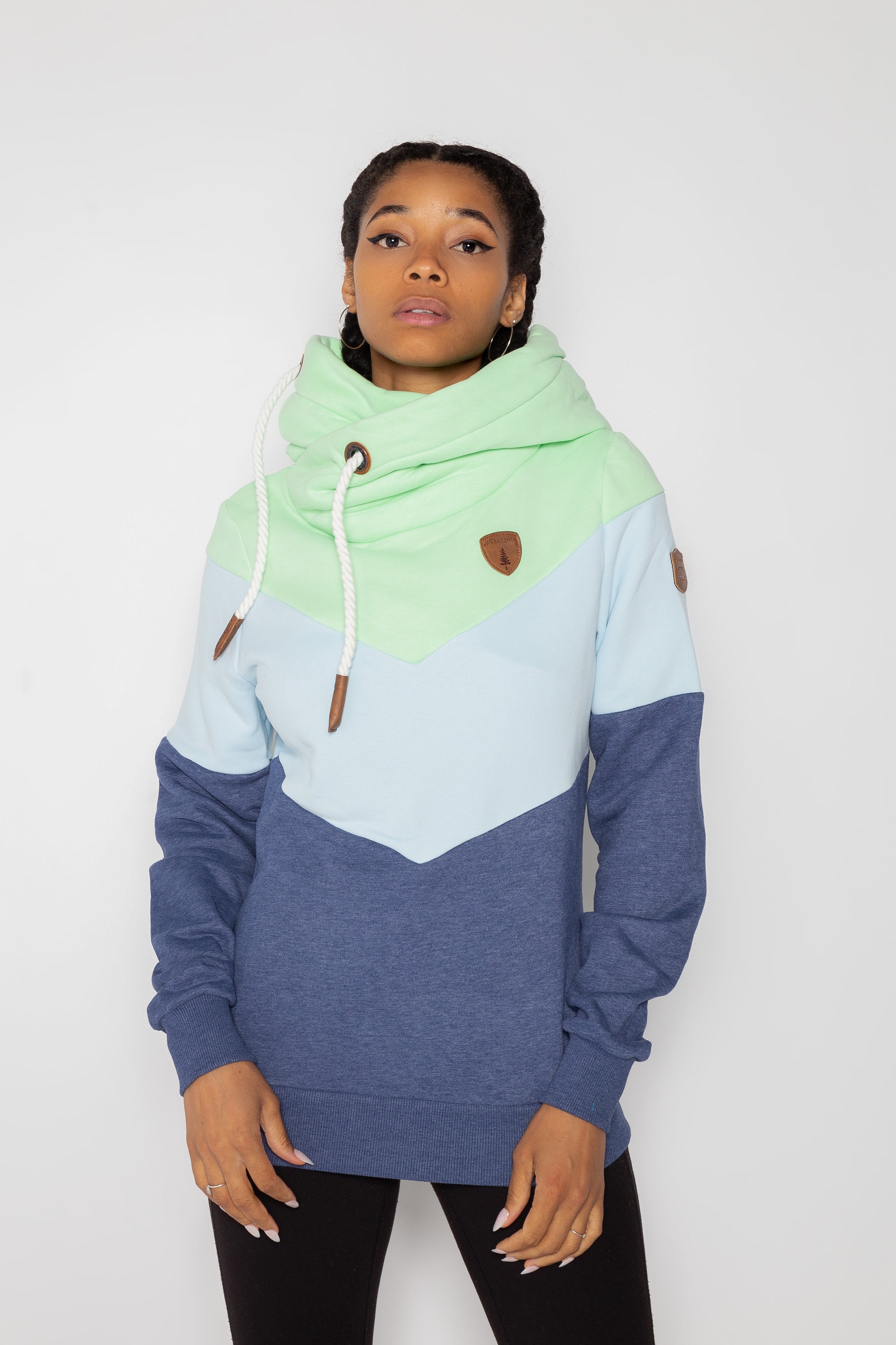 Vera Indigo Mix Hoodie Main image