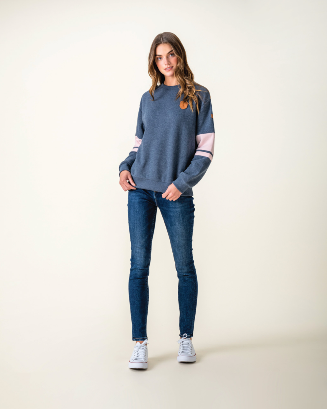 Swallow sweater bleu marine