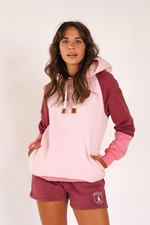 Flores Berry/Blush hoodie