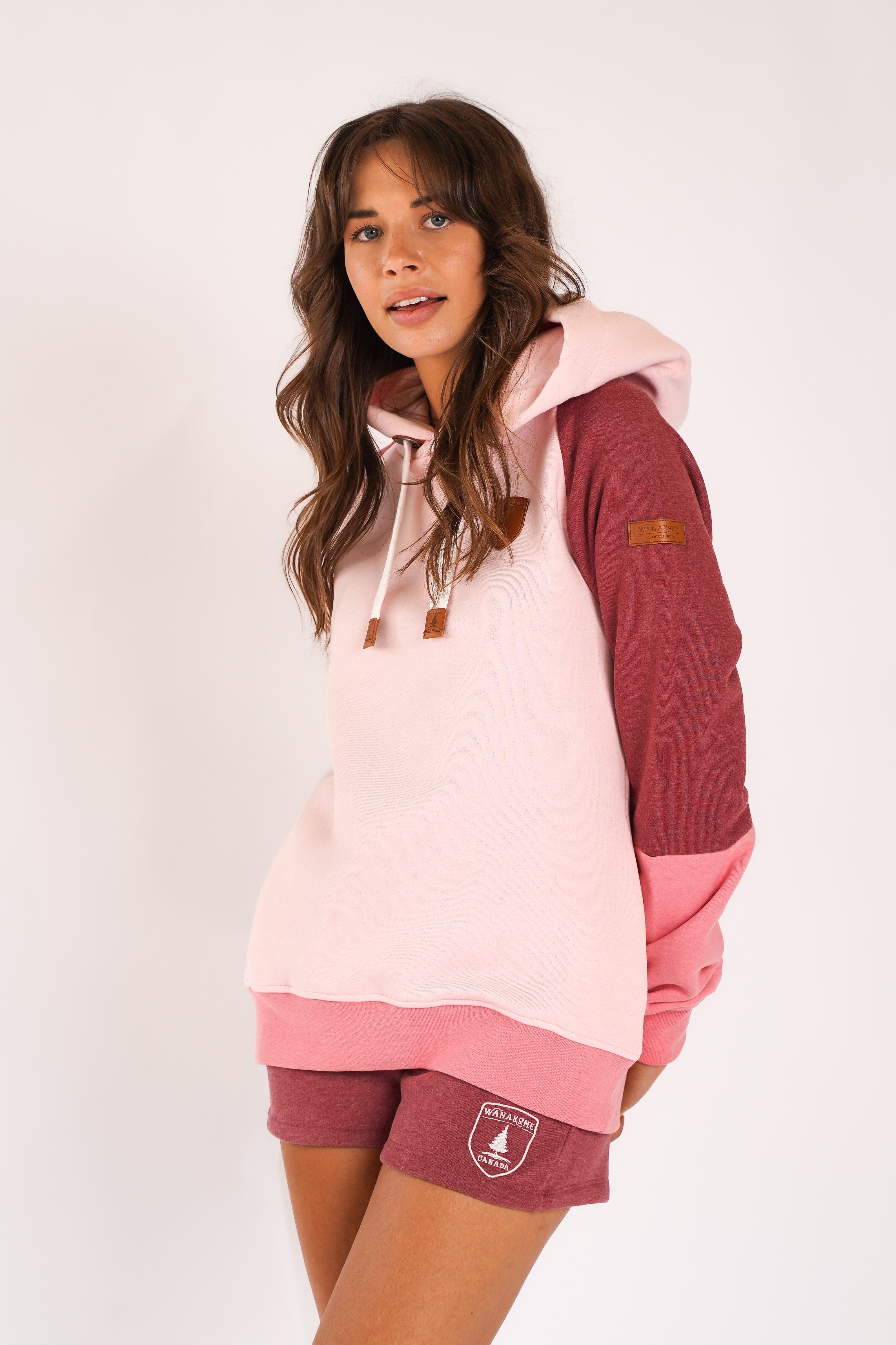 Flores Berry/Blush hoodie Main image