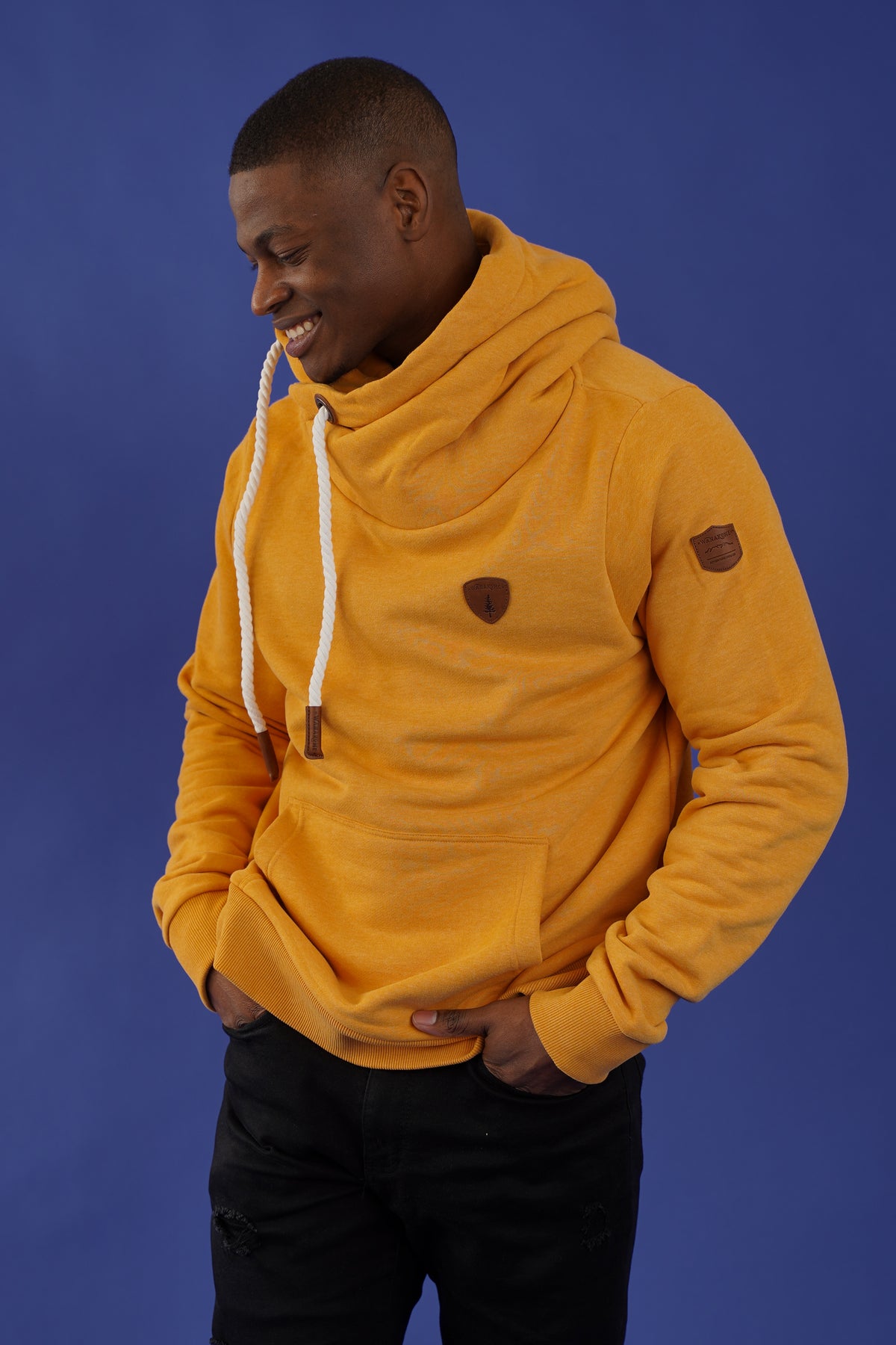 Olympus sweat à capuche de couleur tournesol