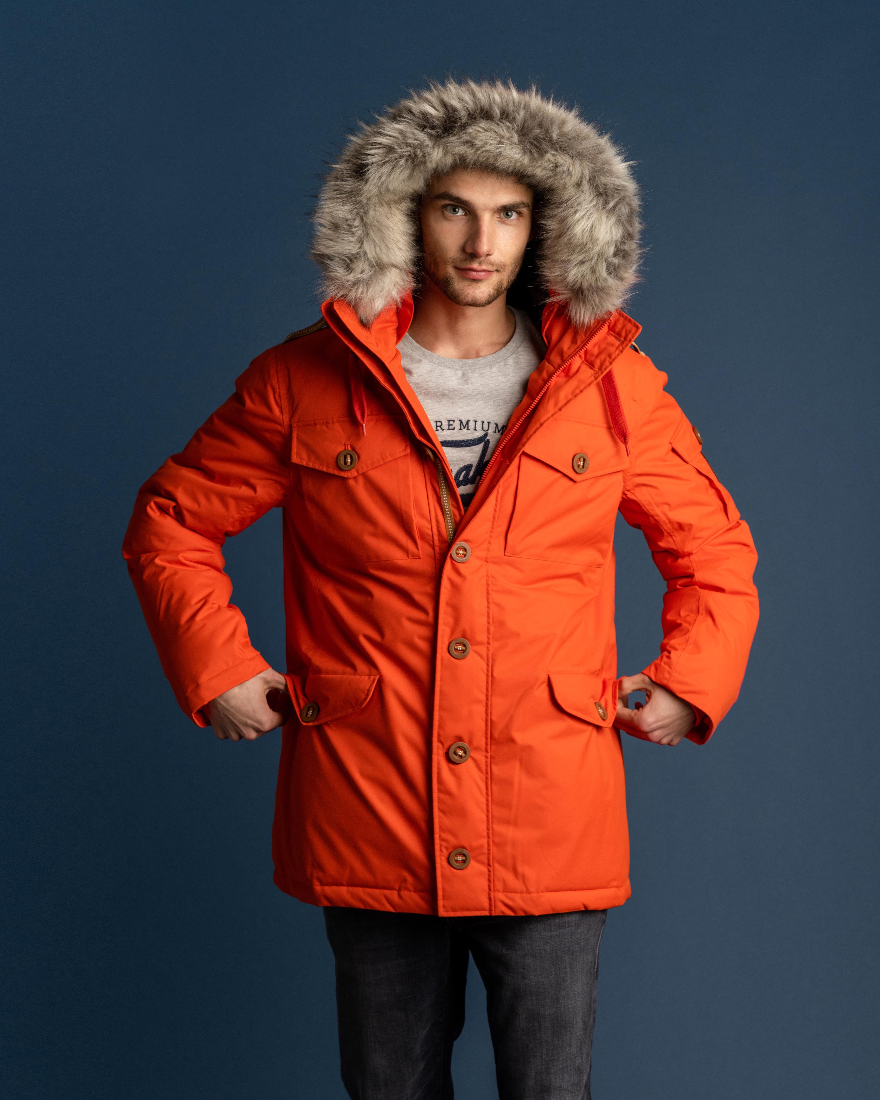 Icarus Orange Parka Main image