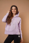 Sweat à capuche Hydron Lilas