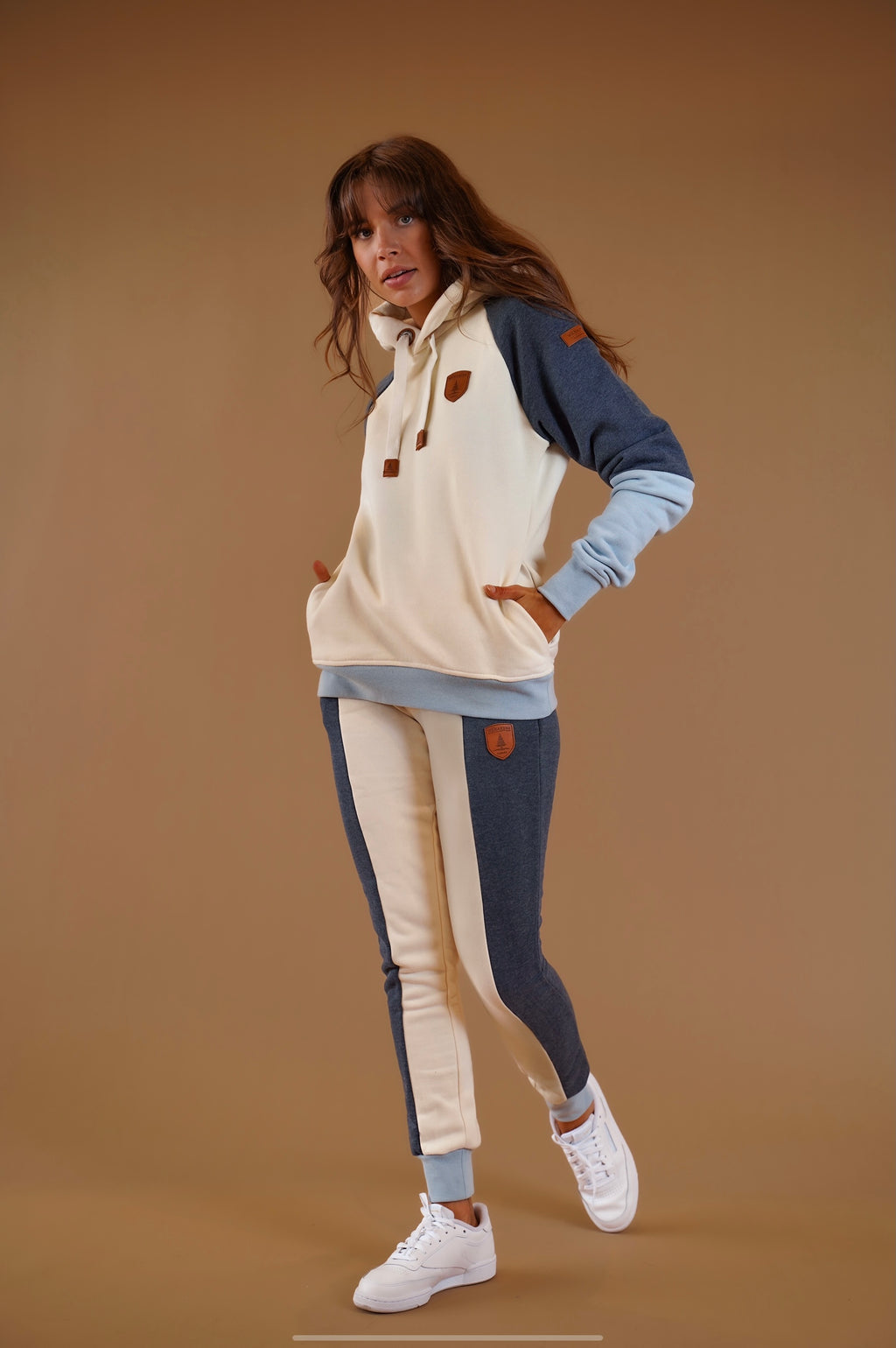 Birdwell Navy/Oatmeal Jogger