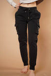 Mina Black Jogger