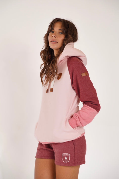 Flores Berry/Blush hoodie
