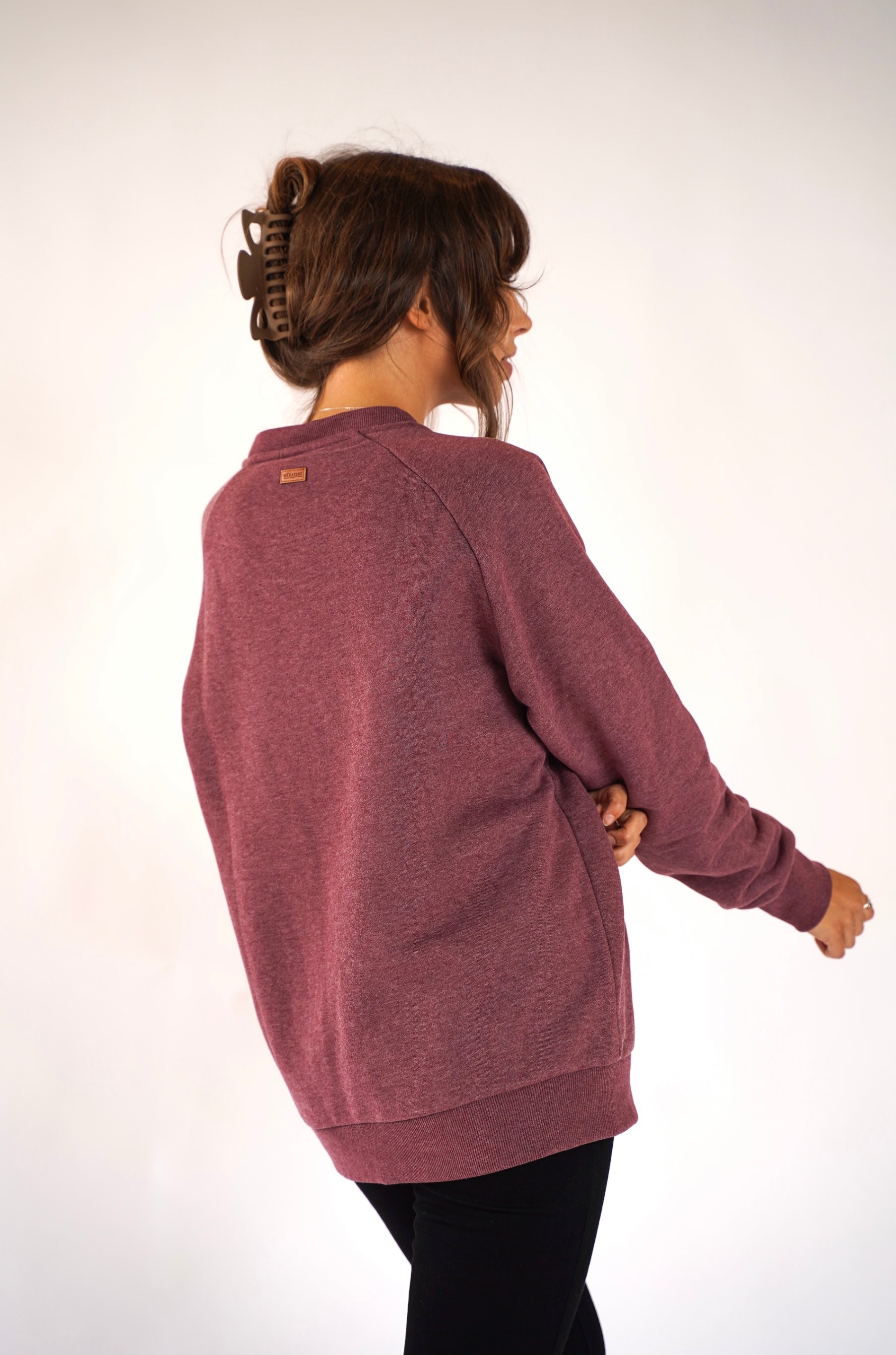 Nara Mulberry Sweatshirt Secondary image