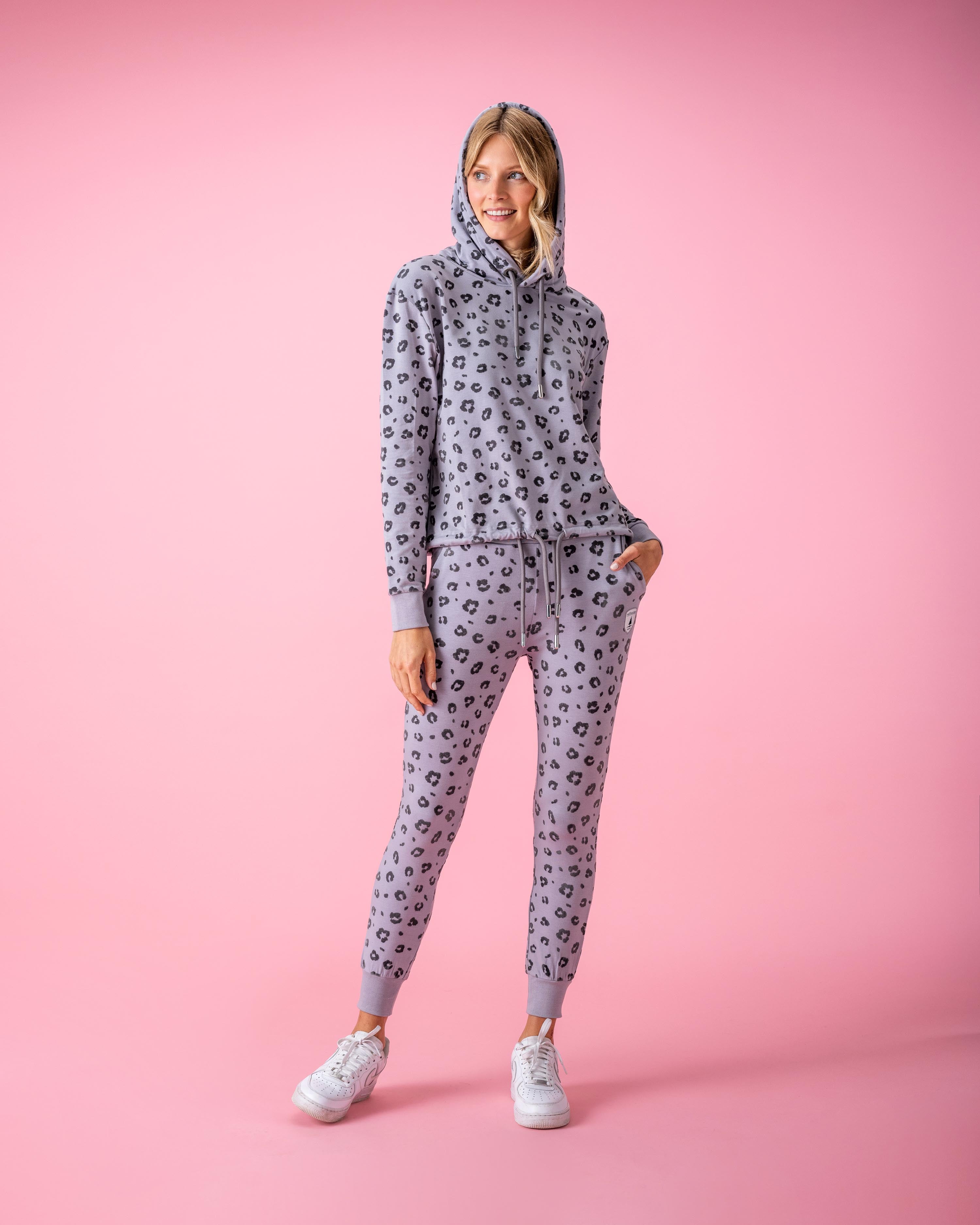 Javasu Grey Printeded Pullover Main image