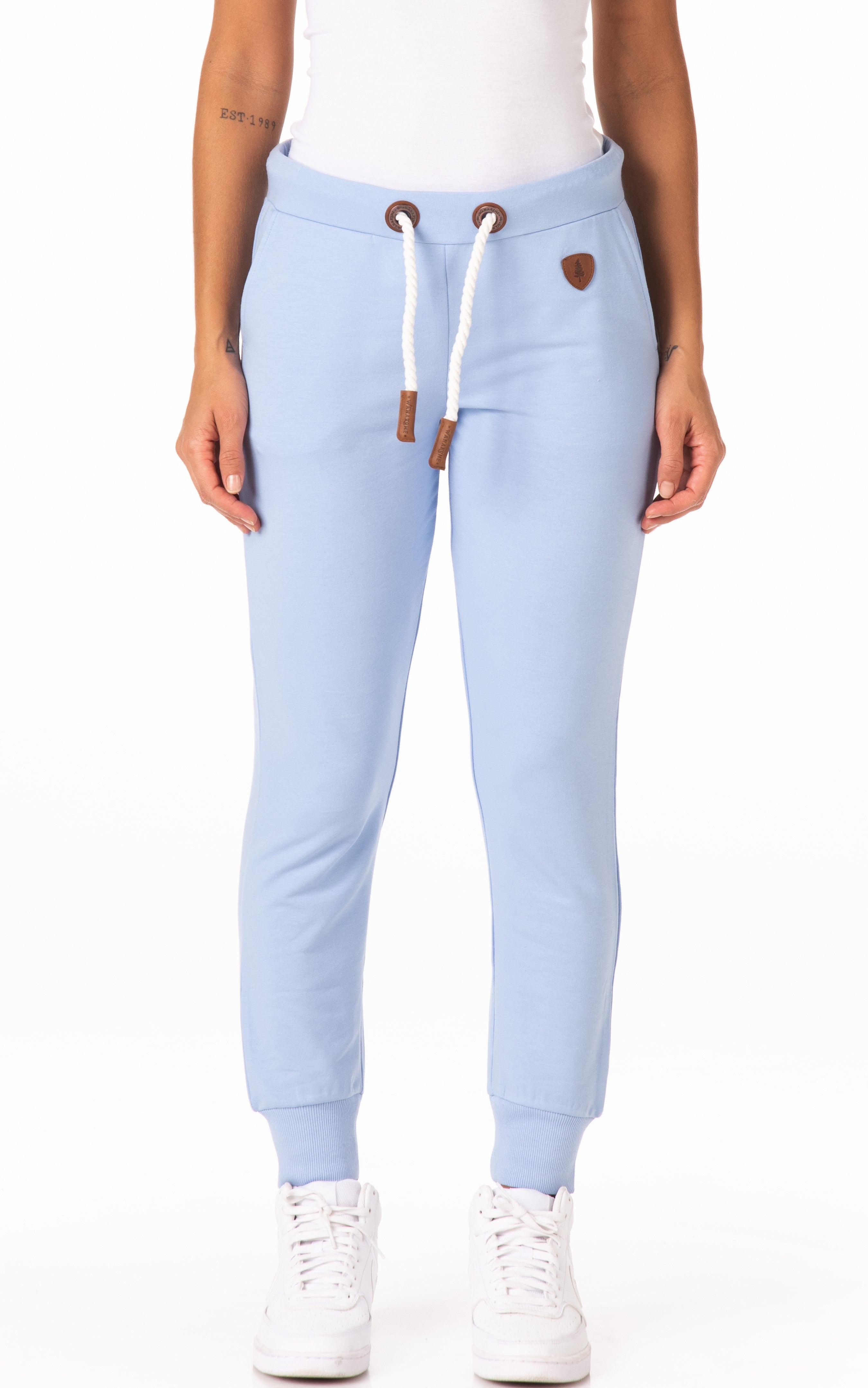 Pantalon de jogging Ida Lux Baby Blue Jay Image principale
