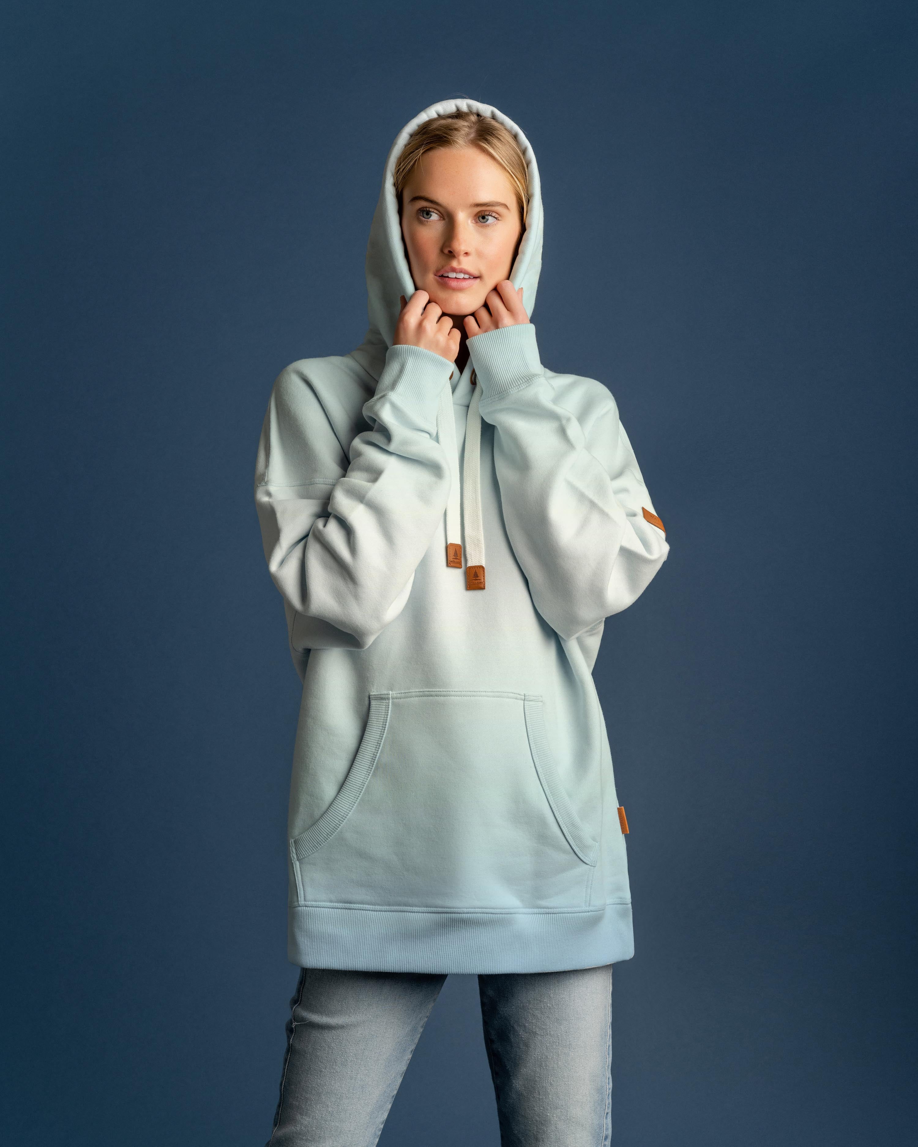 Pirate Sky Blue Spray Hoodie Main image