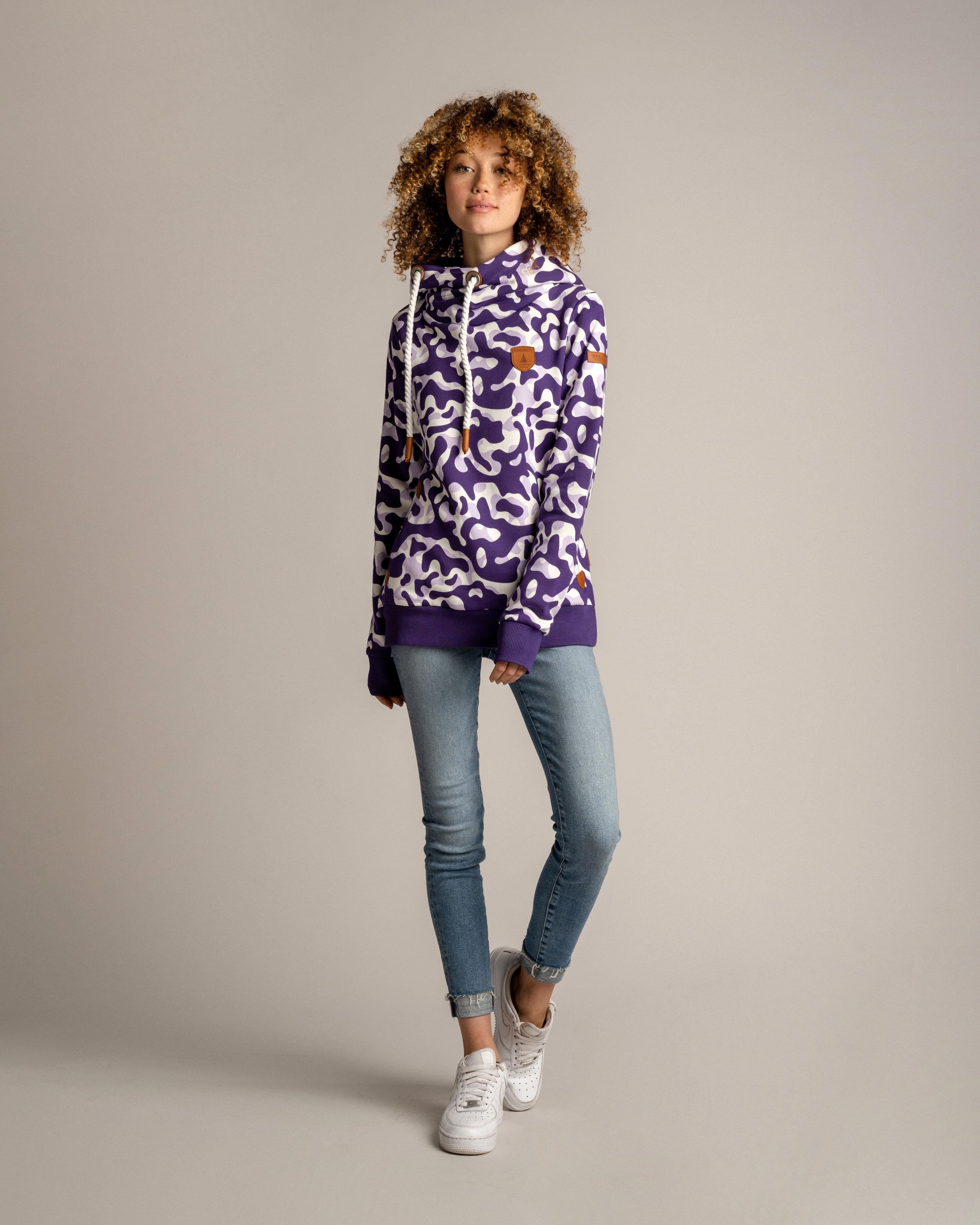 Roxane Grape Camo Hoodie Main image