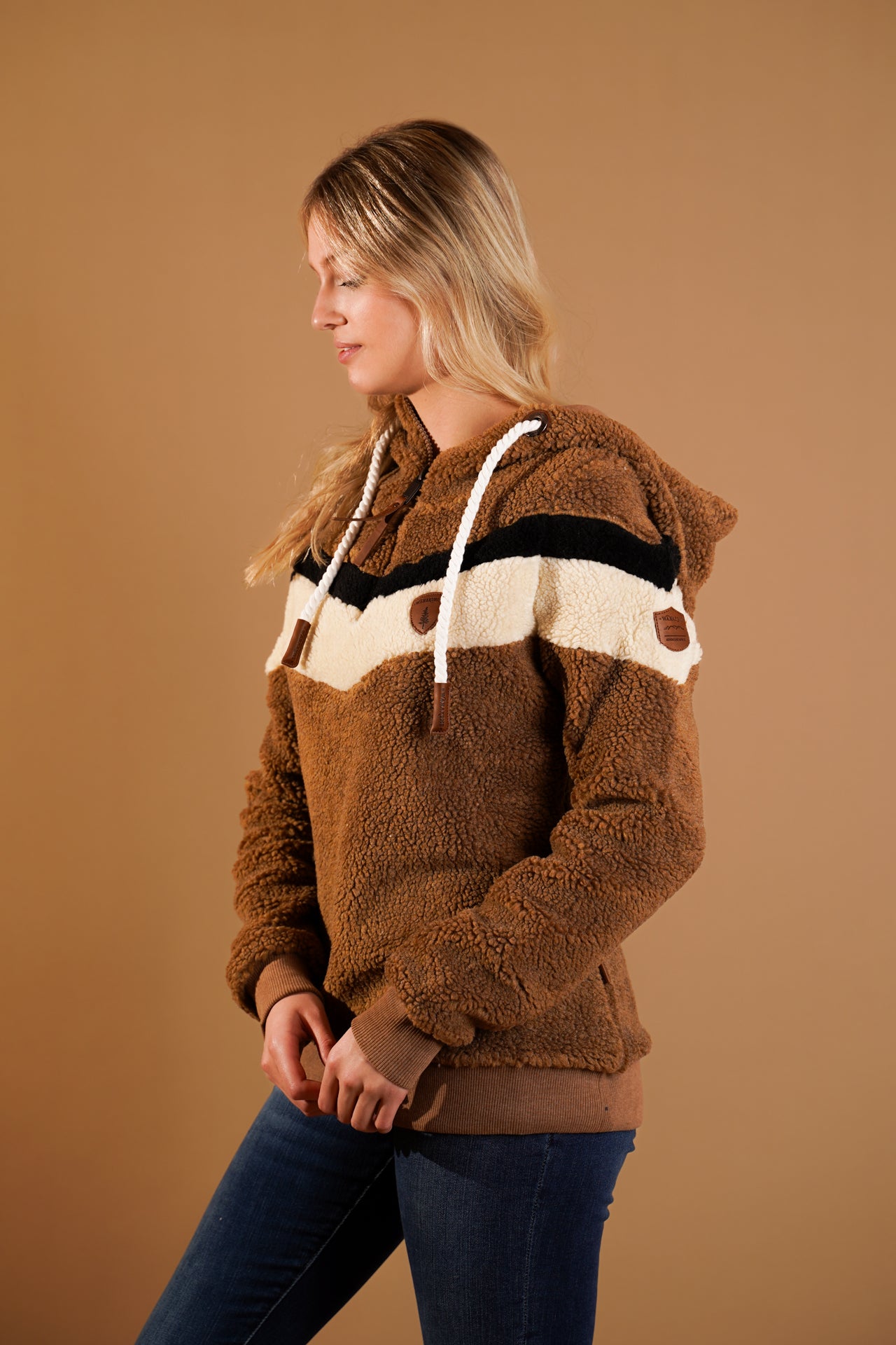 Alicia Sherpa Teddy Hoodie Secondary image