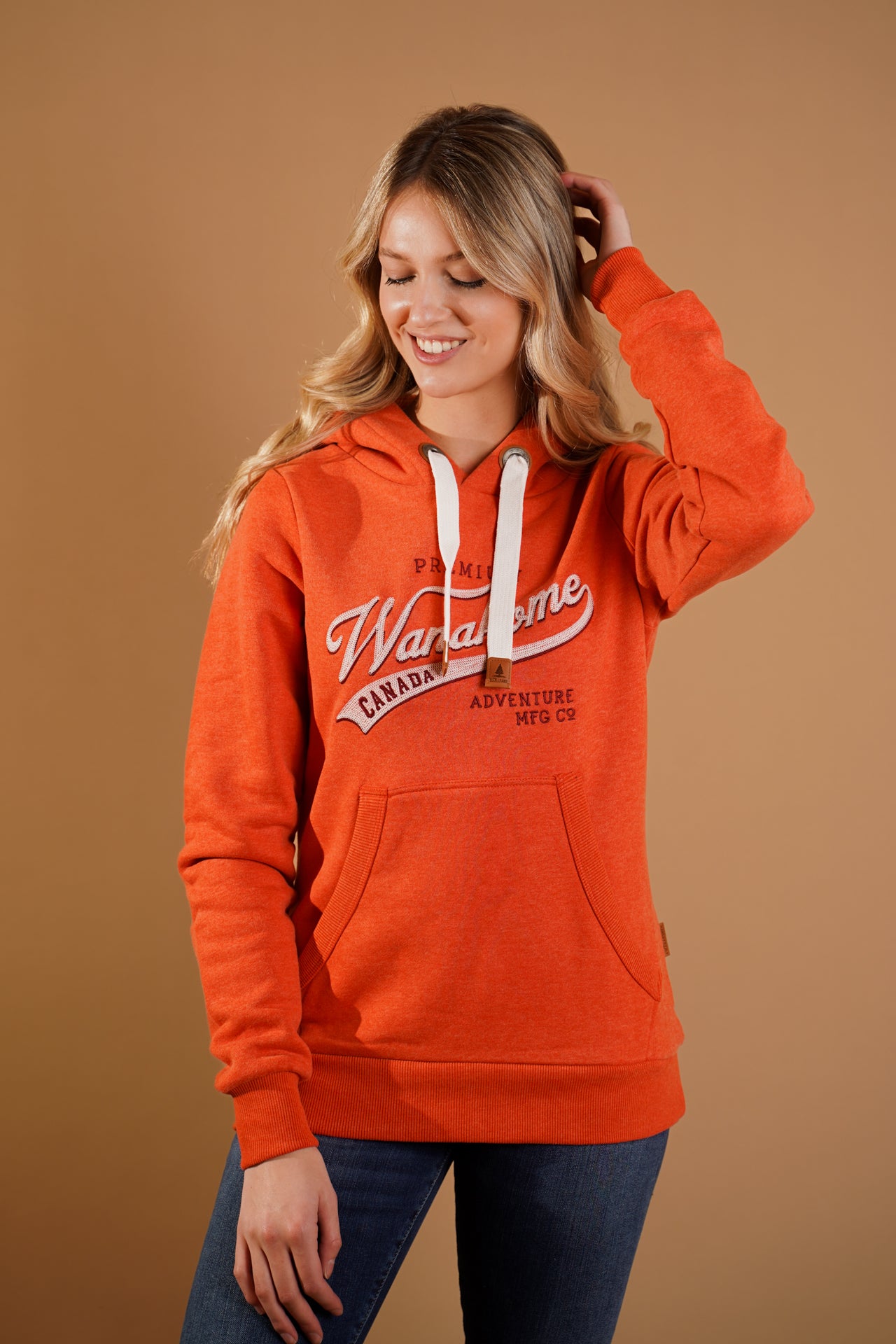 Demi Orange Hoodie Secondary image