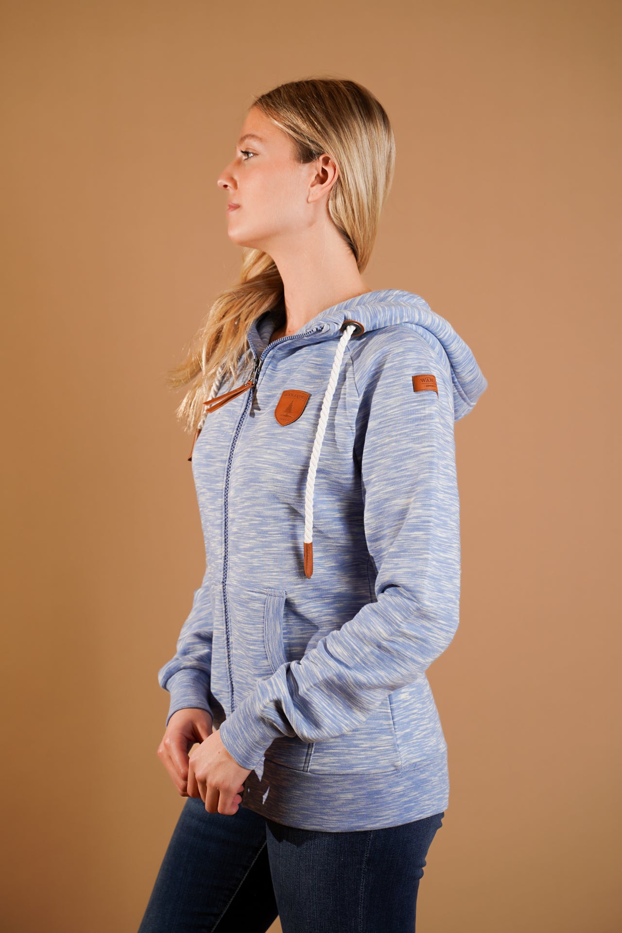 Sweat à capuche Margot SPD en bleu Image secondaire