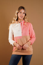 Milana Cookie/Guava Womens Hoodie