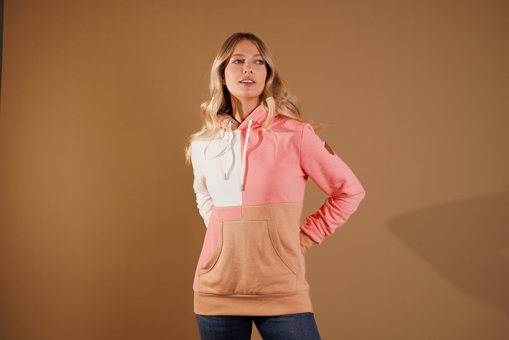 Milana Cookie/Guava Womens Hoodie