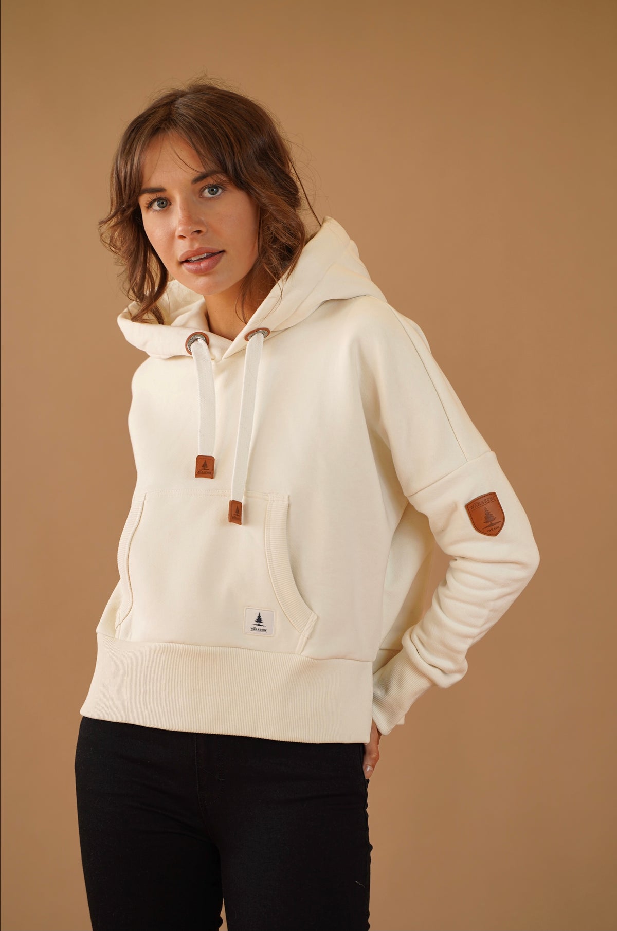 Sweat à capuche Hydra Oatmeal