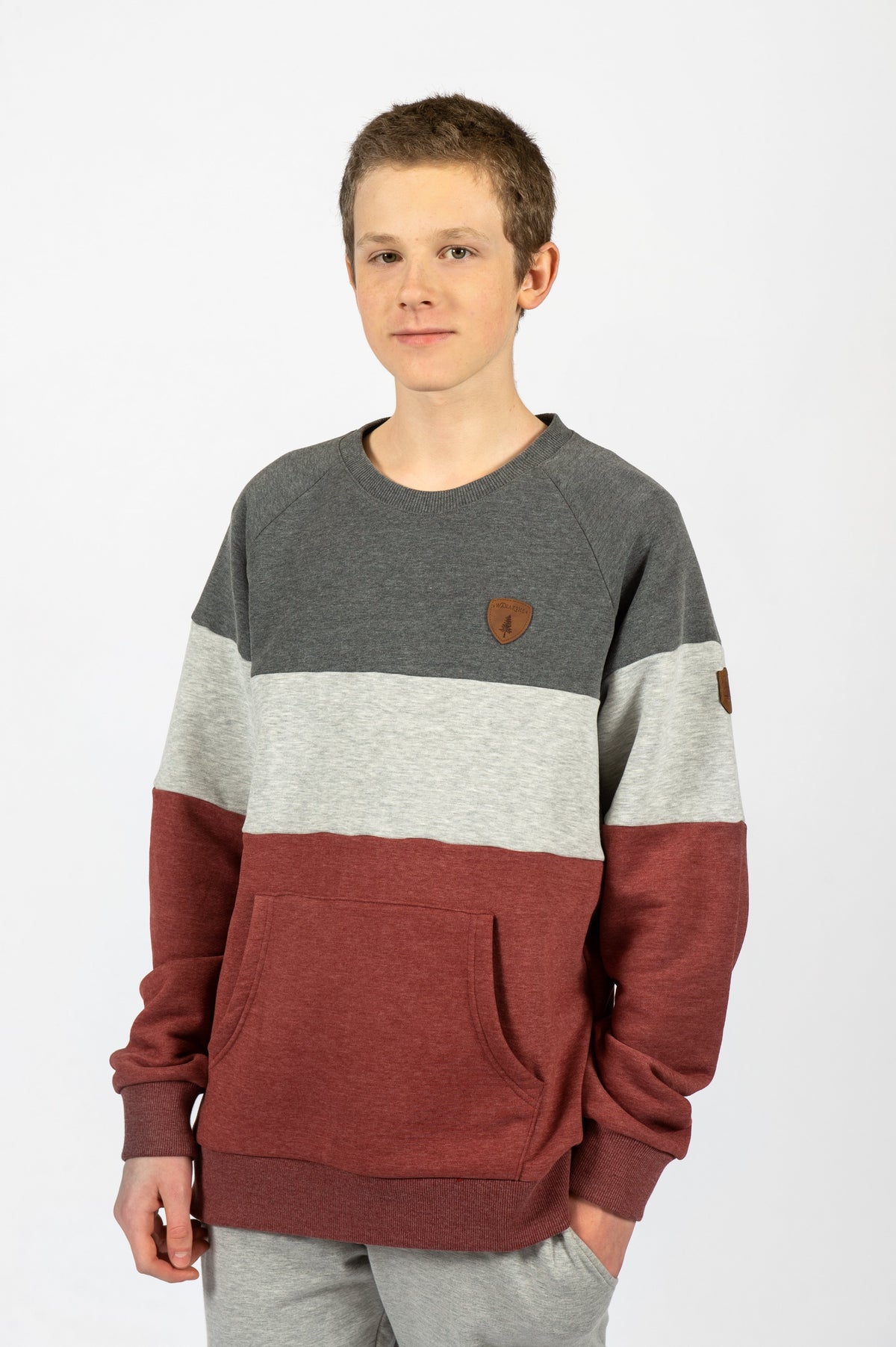 Pollux Heather Grey Mix Sweatshirt Main image